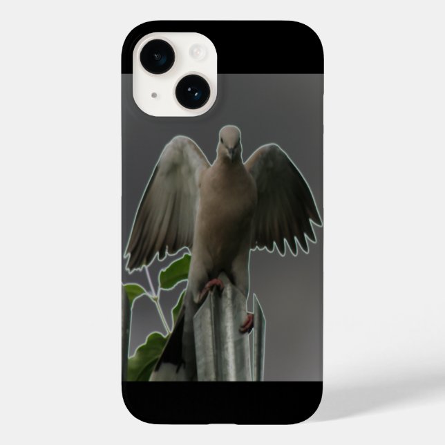 Fallen Angel Dove Case-Mate iPhone Case (Back)