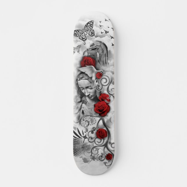 Fallen Angel Fantasy Deck Skateboard (Front)