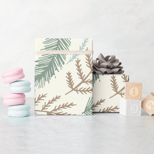 Fallen Fern Pattern Wrapping Paper
