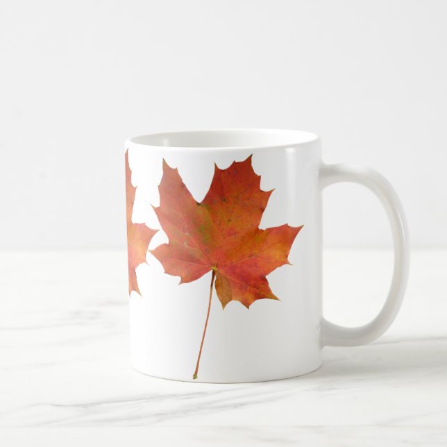 Fallen Leaf 01 Coffee Mug (Right)