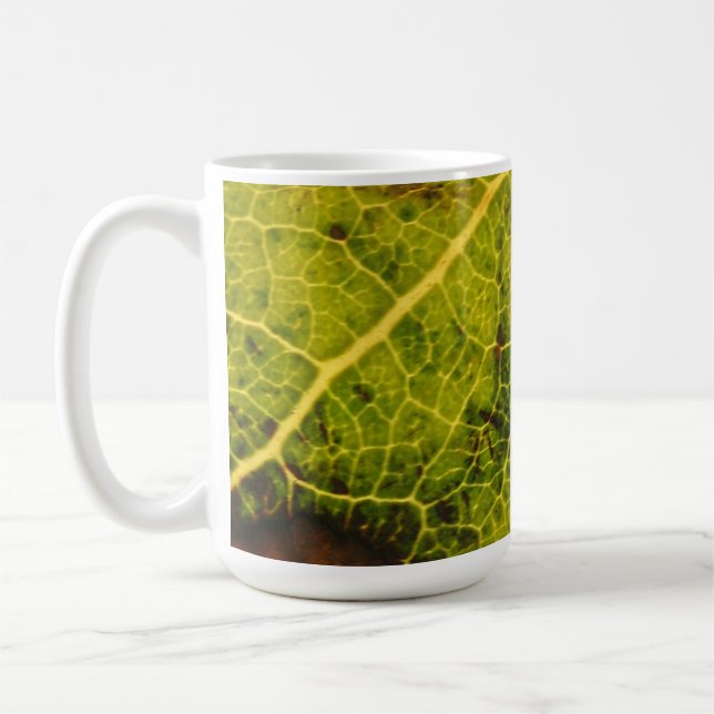 Fallen Leaf 16A Coffee Mug (Left)