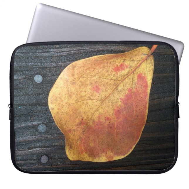 Fallen Leaf Laptop Sleeve (Front)