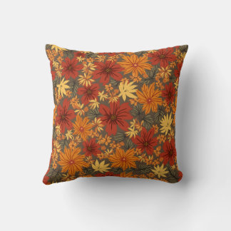 Fallen leaves filled with autumn scent cushion