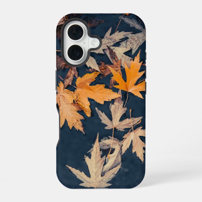 Fallen Leaves iPhone 16 Case (Back)