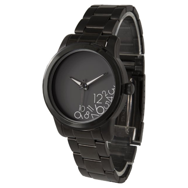 Fallen Numbers Watch (Angled)