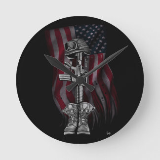 Fallen Soldier Clock
