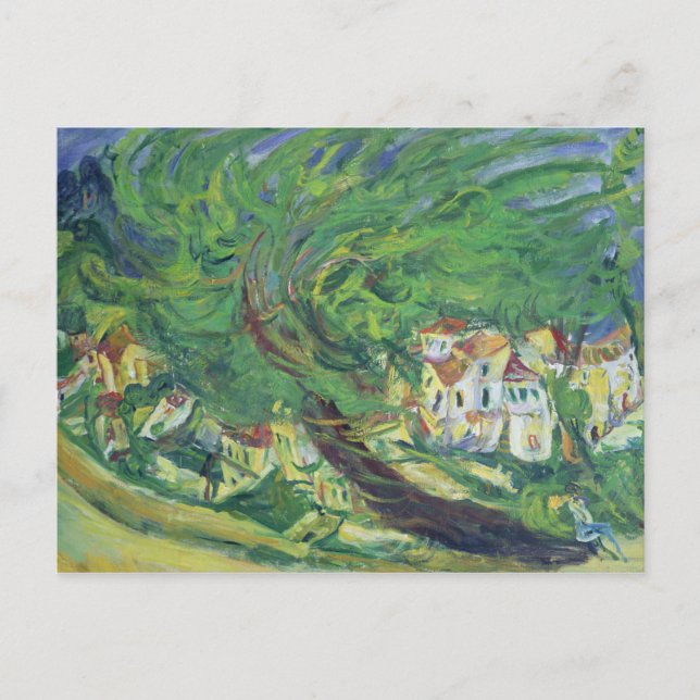 Fallen Tree, c.1922-23 Postcard (Front)