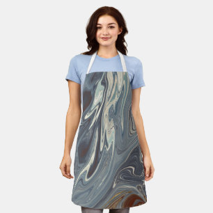 Fallen Waves Art   Best modern abstract painting Apron