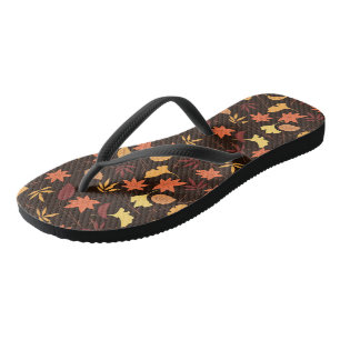 Falling Autumn Leaves - Thongs