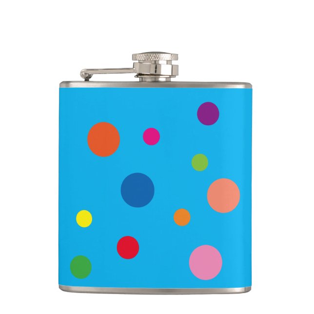 Falling Balls Flask (Front)