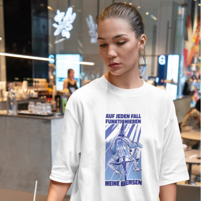 Falling Cyclist T-Shirt (Creator Uploaded)