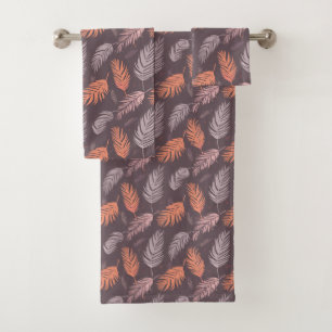 Falling Feathers Bath Towel Set