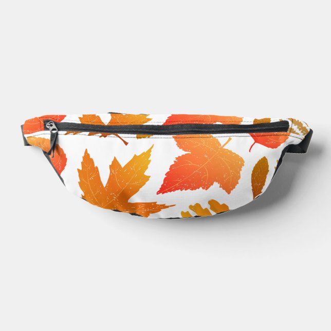 Falling for Autumn – Cosy Leaf Pattern Bum Bags (Lay Down)