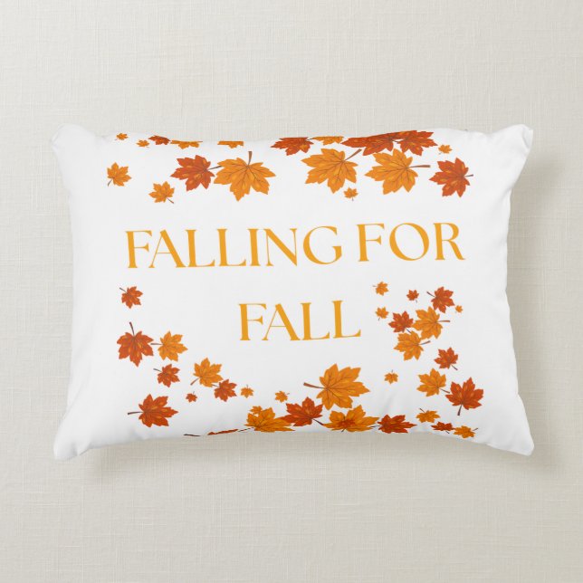 Falling for Fall Decorative Cushion (Front)