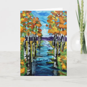 Falling for You - Blank inside greeting Card