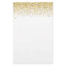Falling Gold Glitter Confetti
