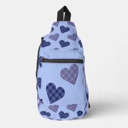 Falling Hearts in Spring sling bag
