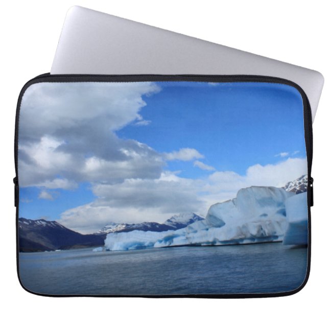 Falling Ice Laptop Sleeve (Front)