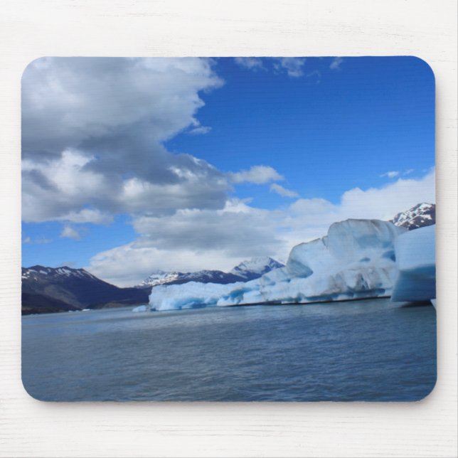 Falling Ice Mouse Pad (Front)