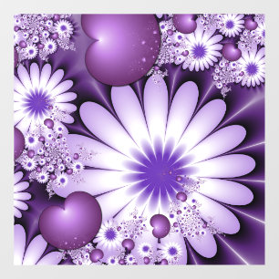 Falling in Love Abstract Flowers & Hearts Fractal