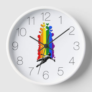Falling in Love Clock