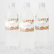 Falling In Love Floral Pumpkin 