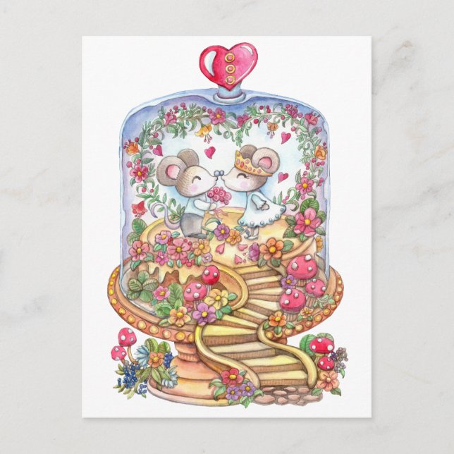 Falling In Love Postcard (Front)