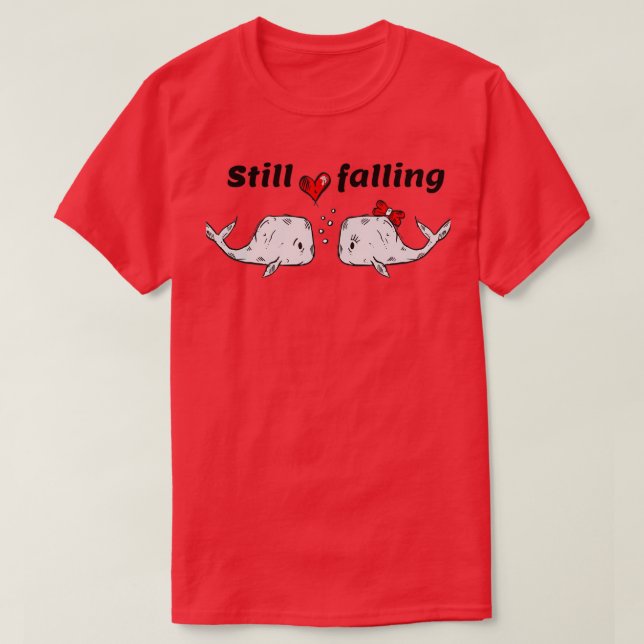 Falling in love T-Shirt (Design Front)