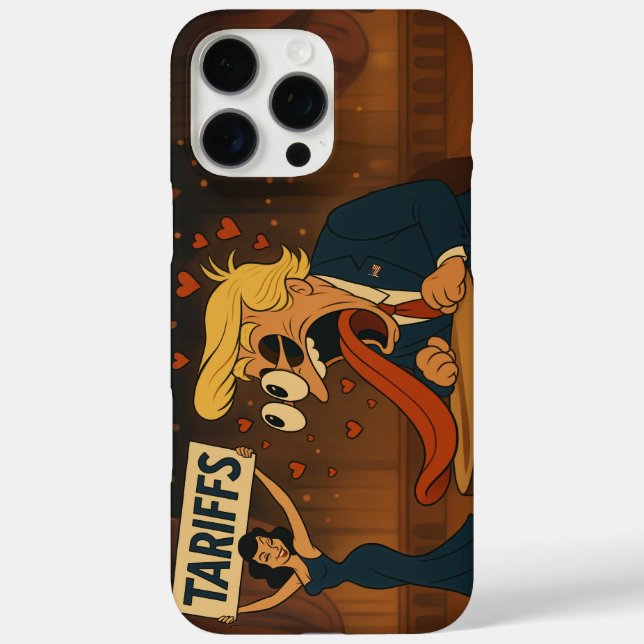 Falling in love with Tariffs Case-Mate iPhone Case (Back)