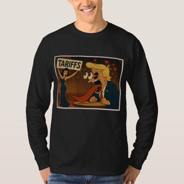 Falling in love with Tariffs T-Shirt (Front)