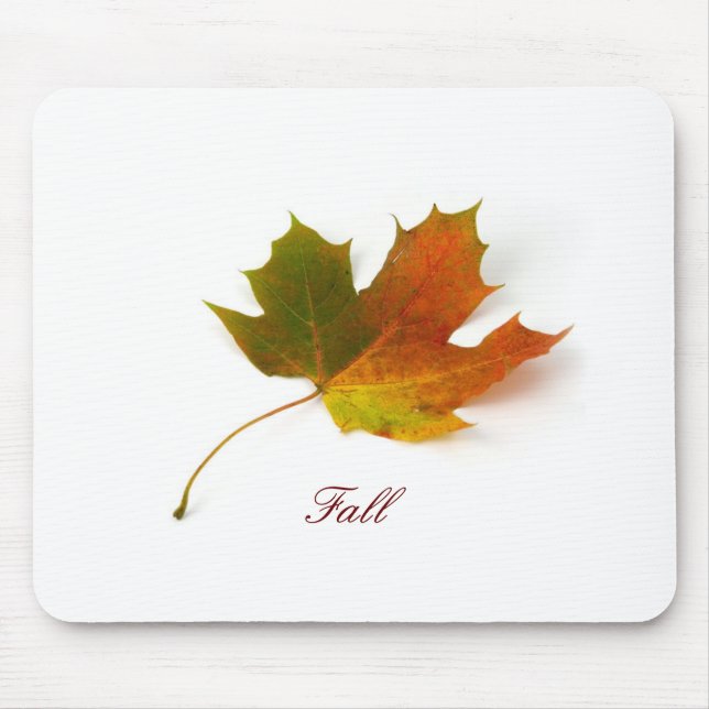 Falling Leaf Mouse Pad (Front)
