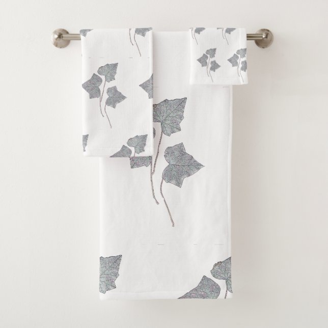 Falling Leaves Bath Towel Set (Insitu)