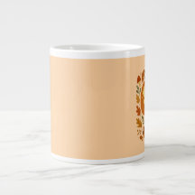 Falling Leaves Cosy Autumn Coffee Mug