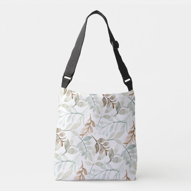 Falling leaves crossbody bag (Front)