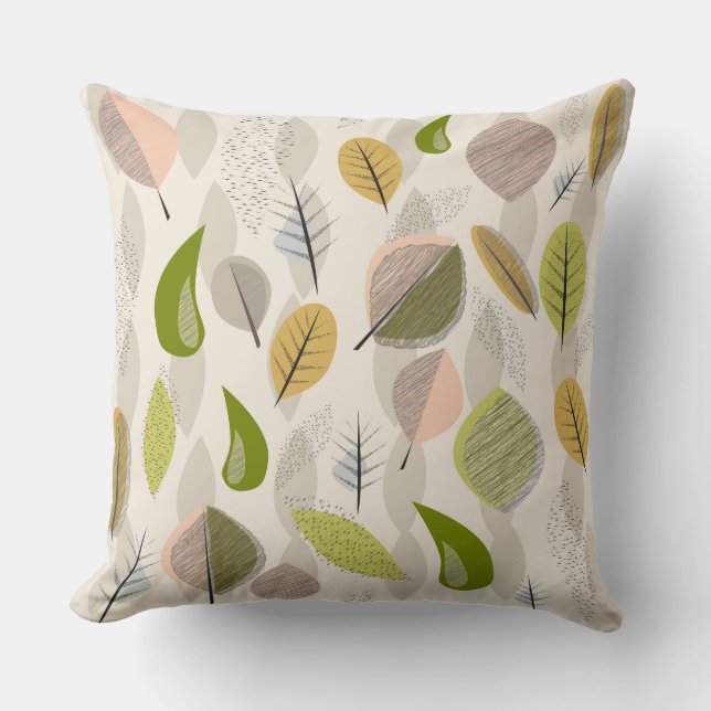 Falling Leaves Cushion (Front)