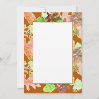 Falling Leaves Invitations