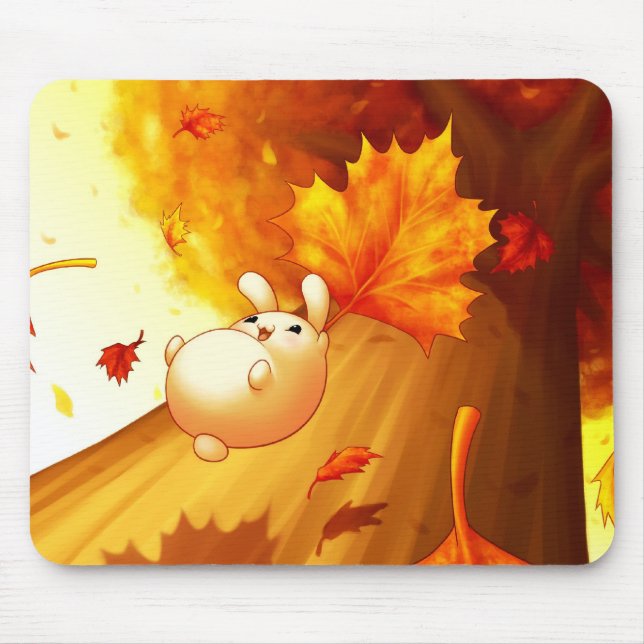 Falling Leaves Mousepad (Front)