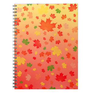 Falling Leaves Notebook
