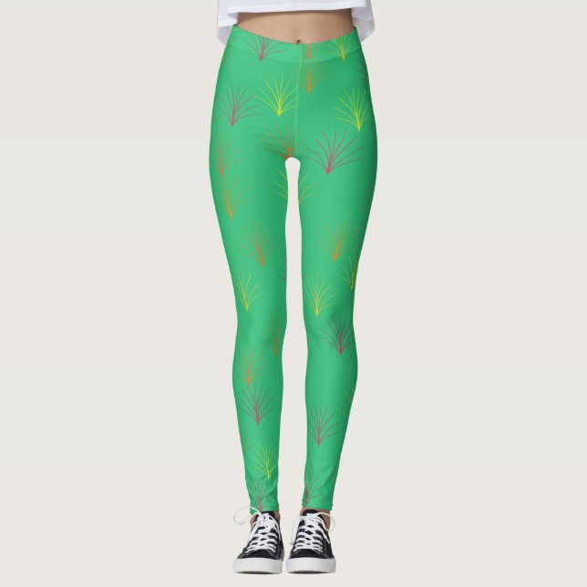 Falling Leaves of Autumn Leggings (Front)