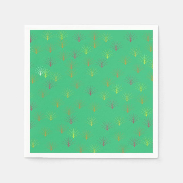 Falling Leaves of Autumn Napkin (Front)