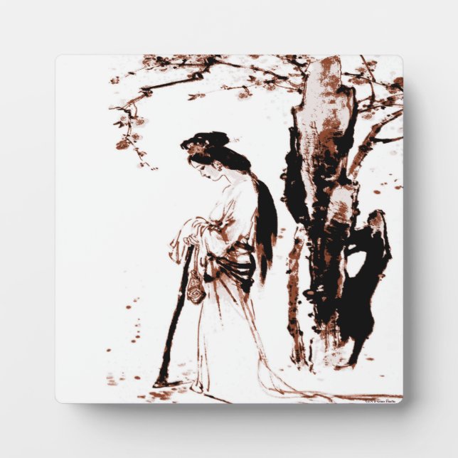 Falling Leaves Plaque (Front)
