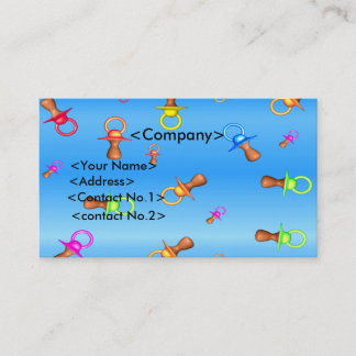 Falling pacifierBusiness Card - Customised