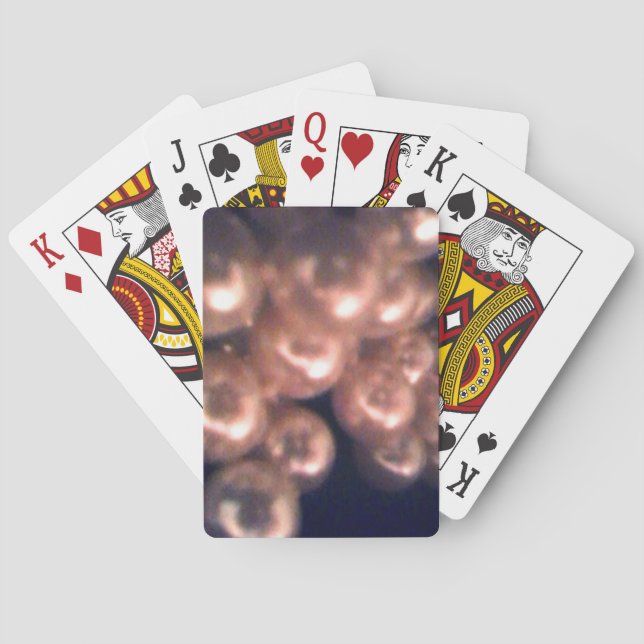 Falling Pearls Playing Cards (Back)
