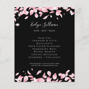 Falling petals flyer