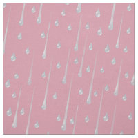 Falling Raindrops Cute Rainy Day Dusky Pink