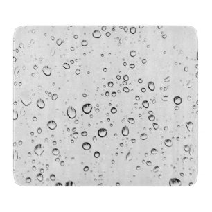 Falling Raindrops Cutting Board