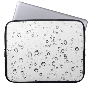 Falling Raindrops Laptop Sleeve