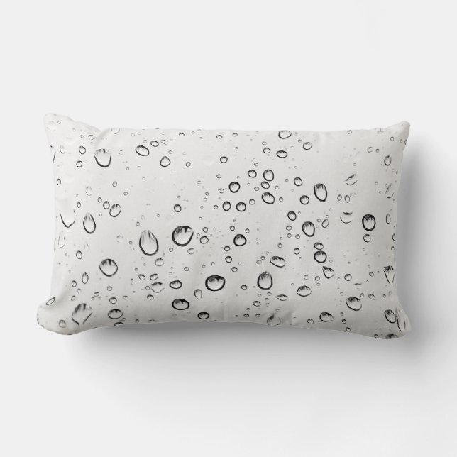 Falling Raindrops Lumbar Cushion (Front)