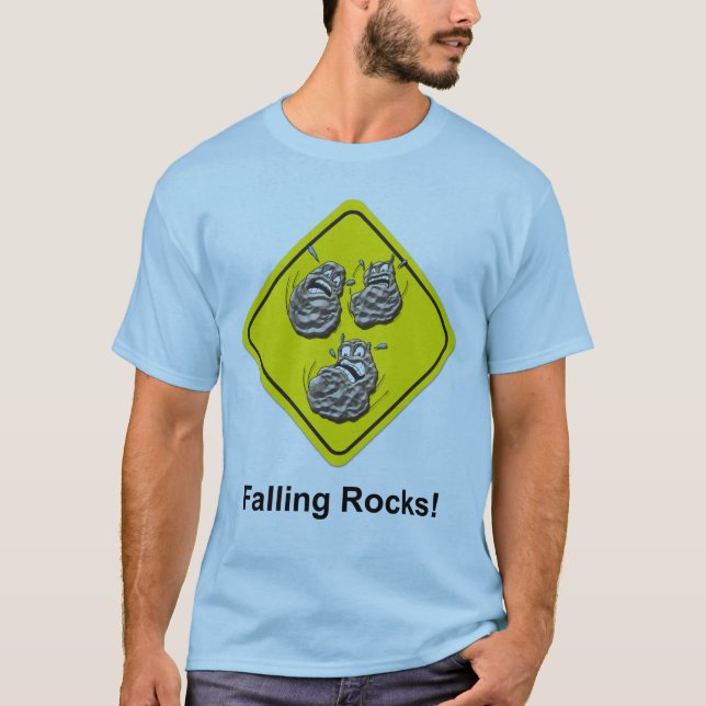 Falling Rocks! T-Shirt (Front)