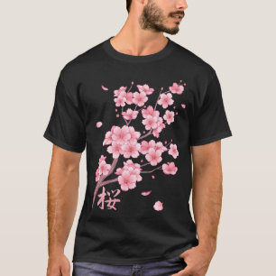 Falling Sakura Cherry Blossom T-Shirt